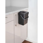 WASTE BIN WITH HANDLE TAGO 5L BLACK BOK